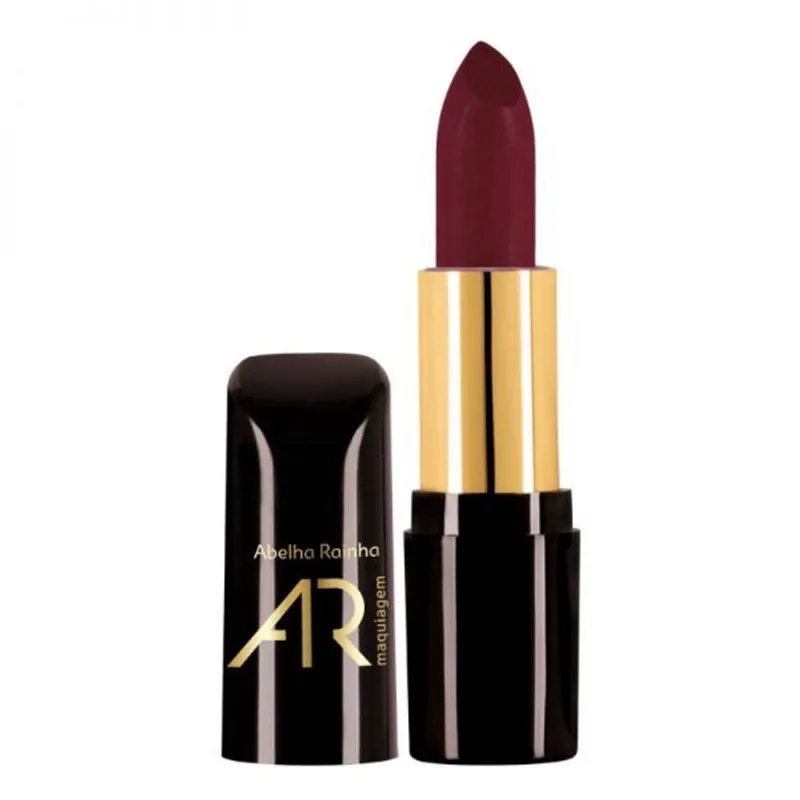 Batom Vermelho Ousado Acido Hialuronico fps 15 Abelha Rainha