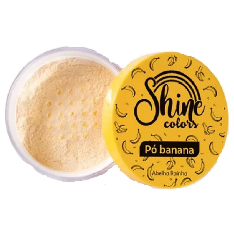 Pó Banana Shine Colors Abelha Rainha 8g