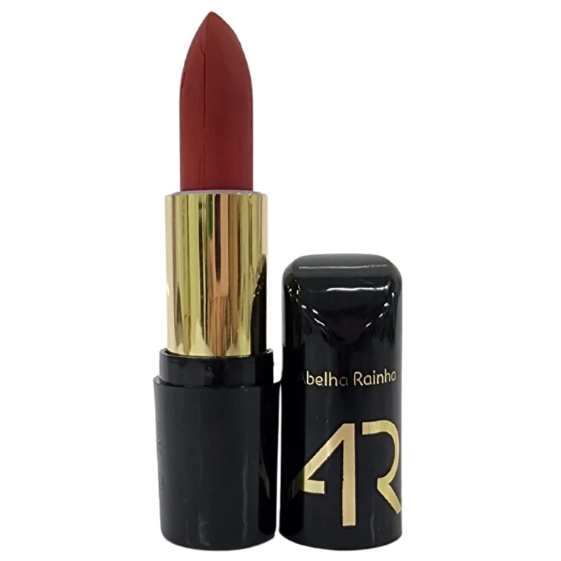 Batom Ácido Hialurônico fps 15 Vermelho Vivo ar Maquiagem Abelha Rainha 3,8g