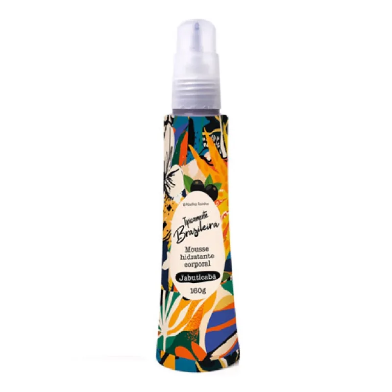Mousse Hidratante Corporal Jabuticaba Tipicamente Brasileira Abelha Rainha 160g