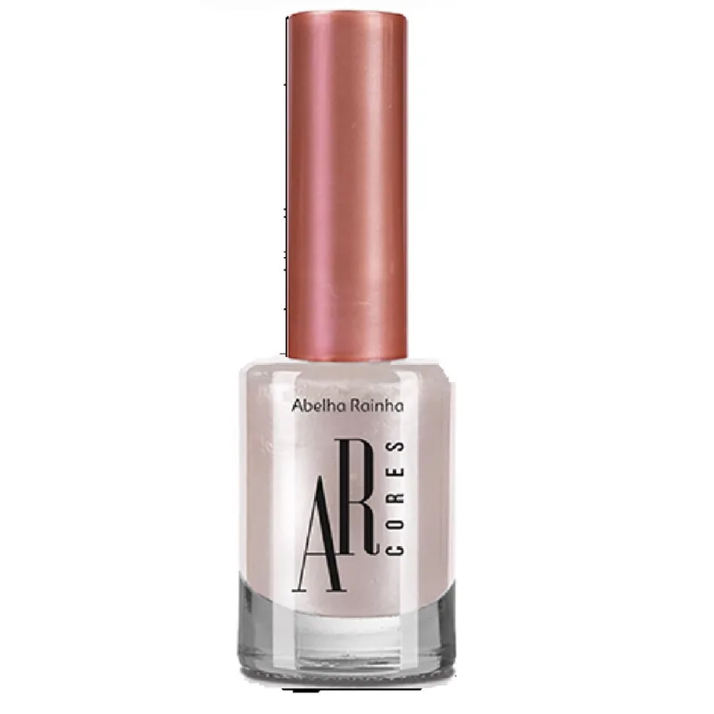 Esmalte Cintilante Rosé Perolado ar Cores Abelha Rainha 10ml