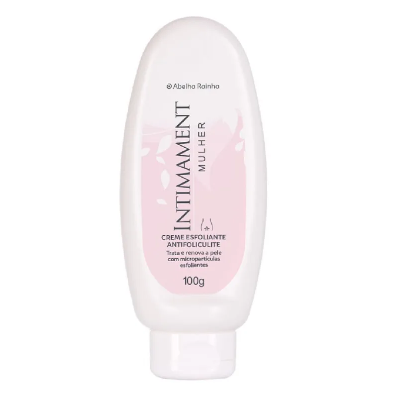 Creme Esfoliante Anti Foliculite Intimament Mulher Abelha Rainha 100g