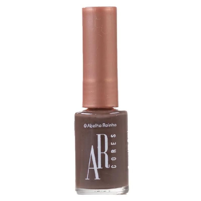 Esmalte Cremoso Tons de Nudes Marrom Trufa ar Cores Abelha Rainha 9ml