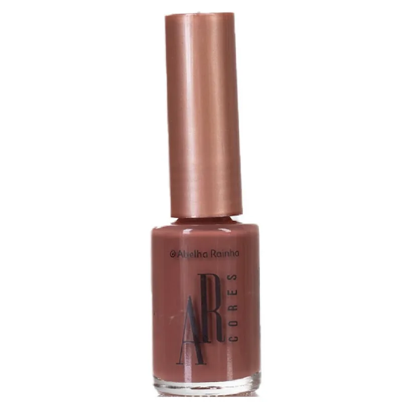 Esmalte Cremoso Tons de Nudes Creme de Avelã ar Cores Abelha Rainha 9ml