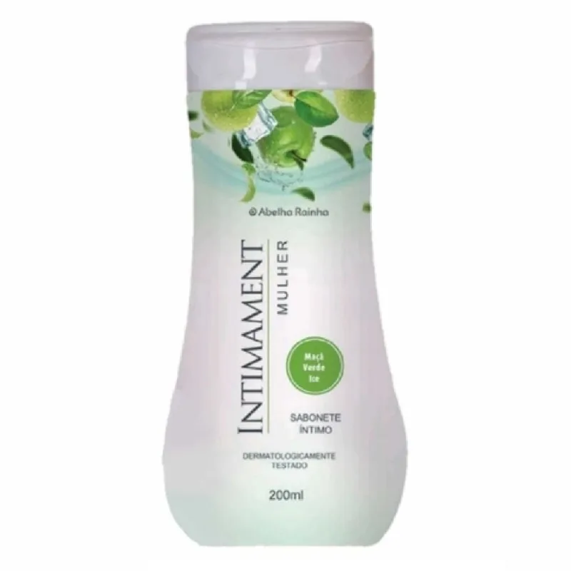 Sabonete Íntimo Maçã Verde Ice Intimament Mulher Abelha Rainha 200ml