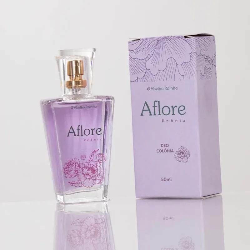 Deo Colônia Feminina Perfume Aflore Peônia 50ml (5433)