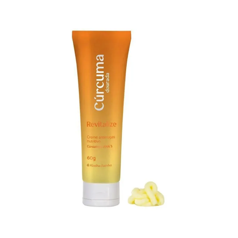 Creme Antirrugas Cúrcuma Revitalize Abelha Rainha 60G Ref