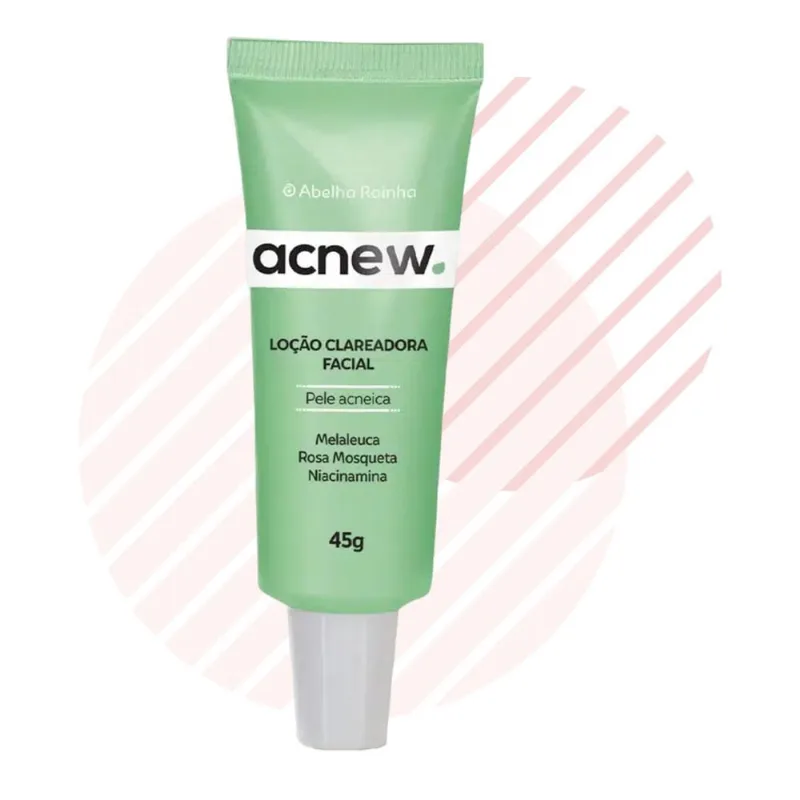 Loção Clareadora Facial Acnes E Espinhas Melaleuca Acnew