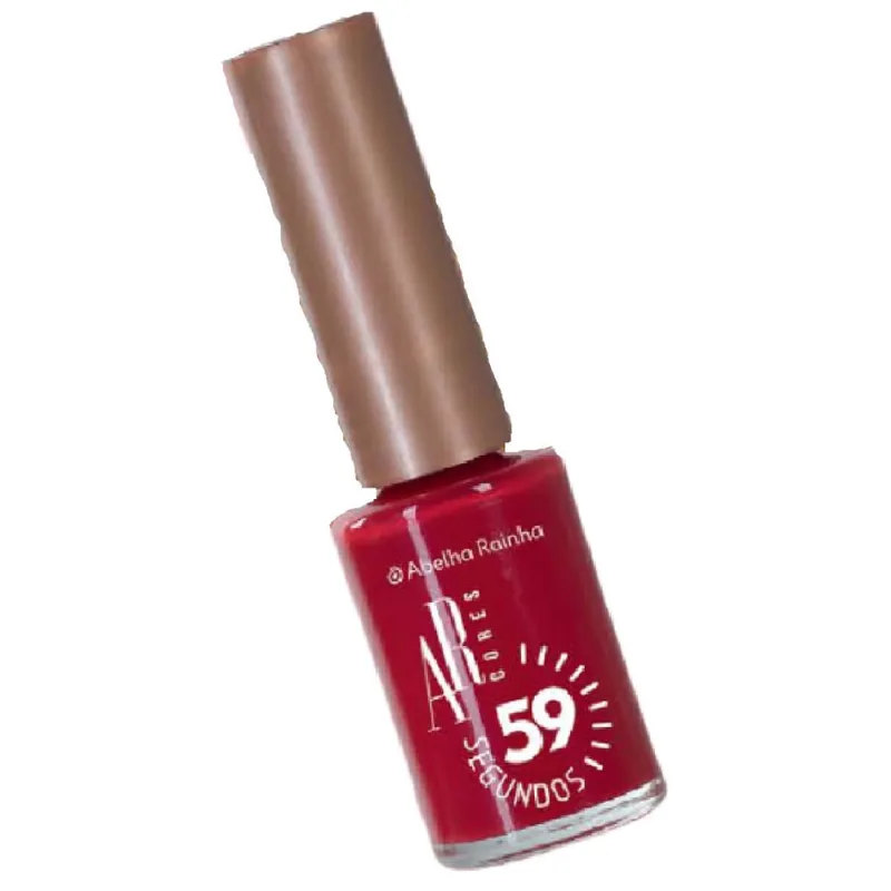 Esmalte 59 Segundos Secagem Rápida Beijo de Cinema ar Cores Abelha Rainha 9ml