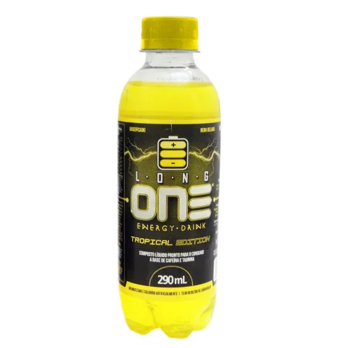 BEBIDA ENERGÉTICA LONG ONE 290ML TROPICAL - LONG ONE