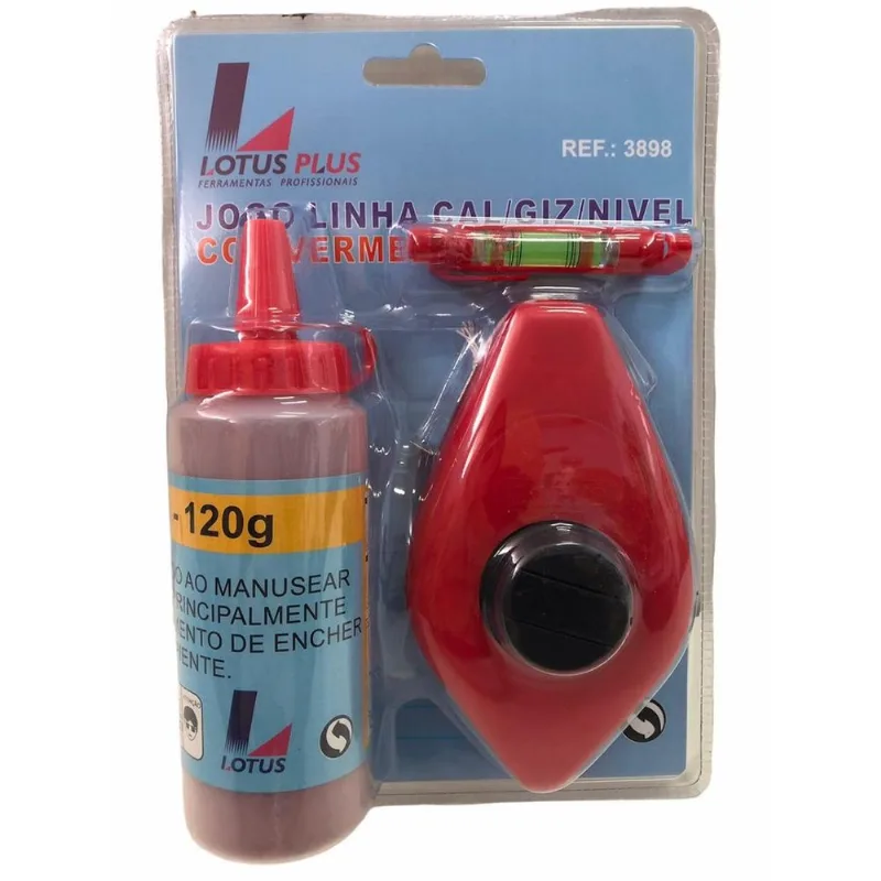 LINHA DE MARCAR COM GIZ VERMELHO (3898)