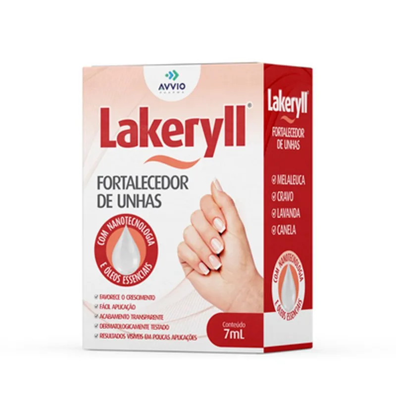 Lakeryll Liquido Fortalecedor Unhas 7 Ml