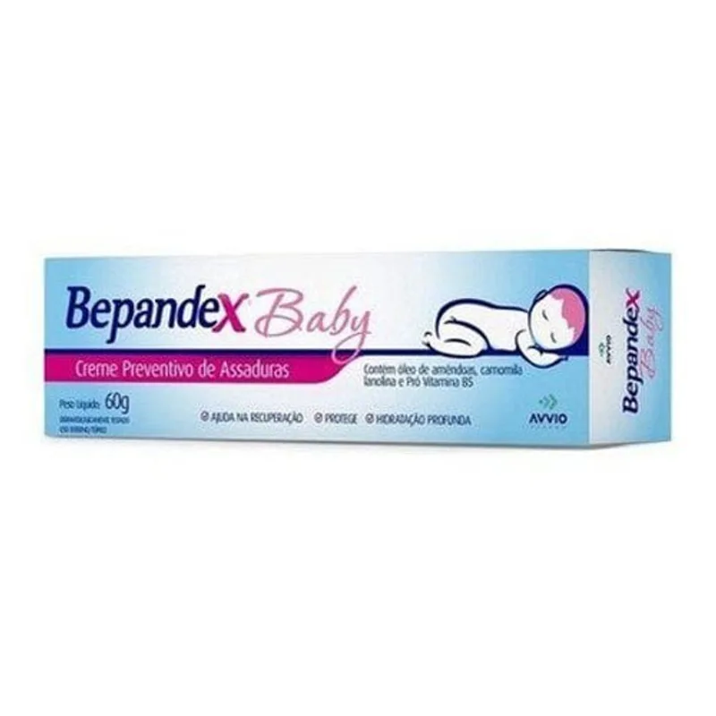 Creme Preventivo de Assadura Bepandex Baby 60g