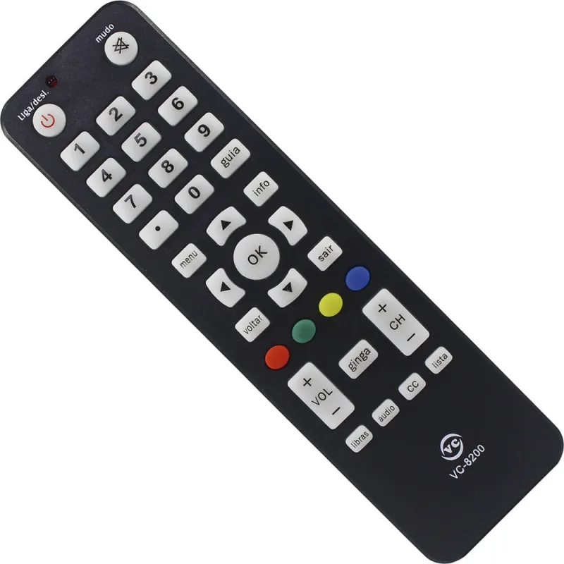 Controle Remoto Para Conversor Intelbras Positivo - Não Disponível - áudio E Vídeo