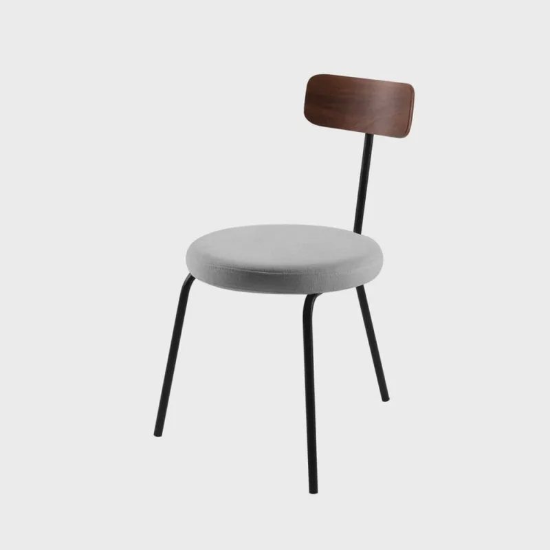 Cadeira para Sala de Jantar Ego Cinza - Não Disponível - Móveis