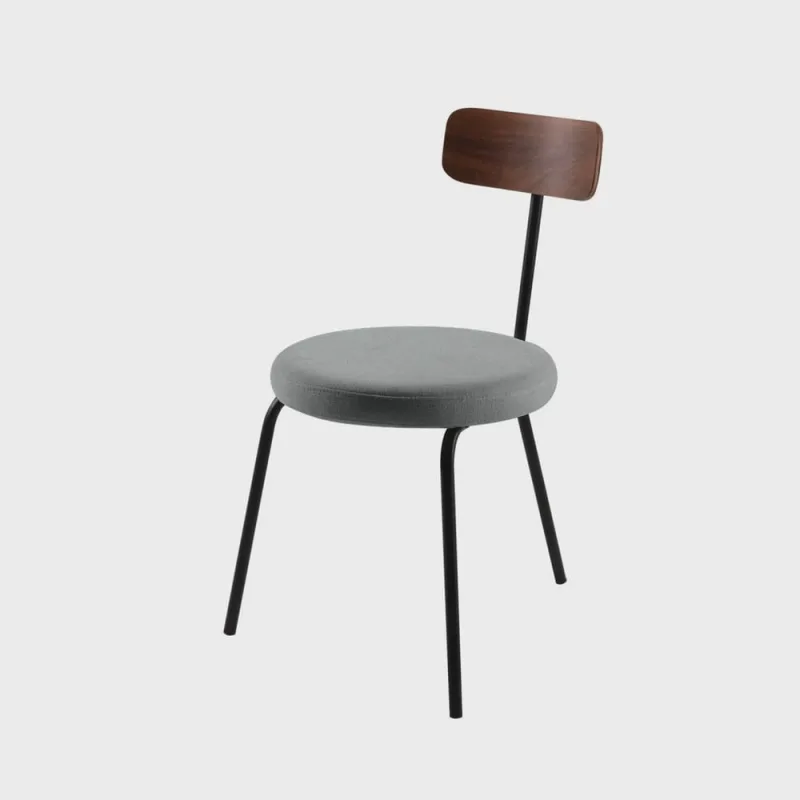 Cadeira para Sala de Jantar Ego Cinza/preto - Não Disponível - Móveis