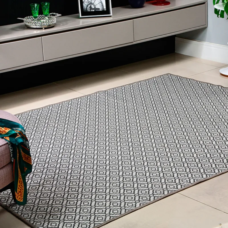 TAPETE PRATIK 1,00 X 1,40 DES 05/CINZA