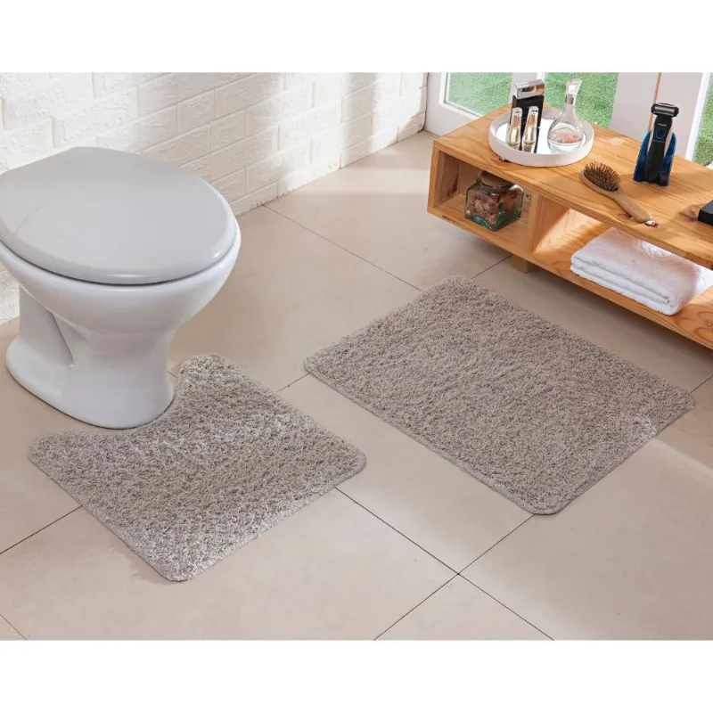 Kit Banho 2 Peças High Algodão Caqui Oasis