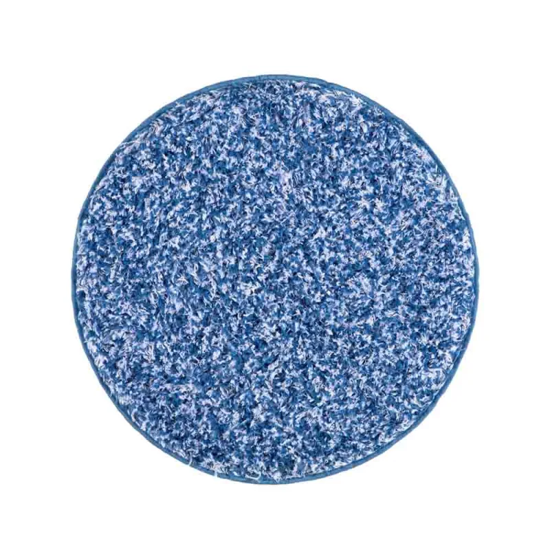 Tapete Multiuso Redondo Studio Teen Mescla Azul 100cm - Tapete Oasis - Tapete Oasis - Decoração