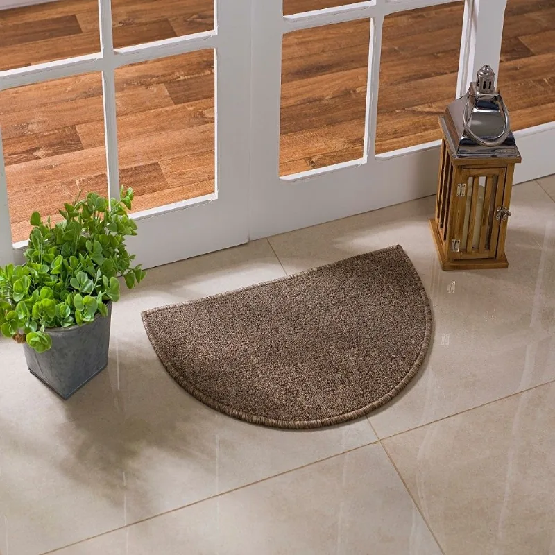 Tapete 38X60 Detroit Meia Lua Tricolor Bege Oasis