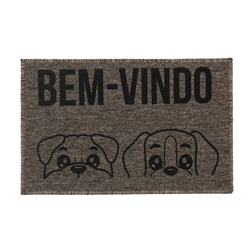Tapete 40X60 Detroit Dog Bege Oasis