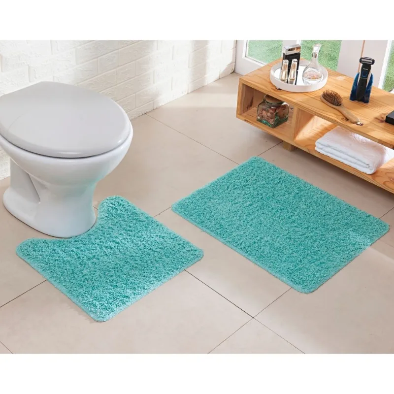 Kit Banho 2 Peças High Algodão Jade Oasis