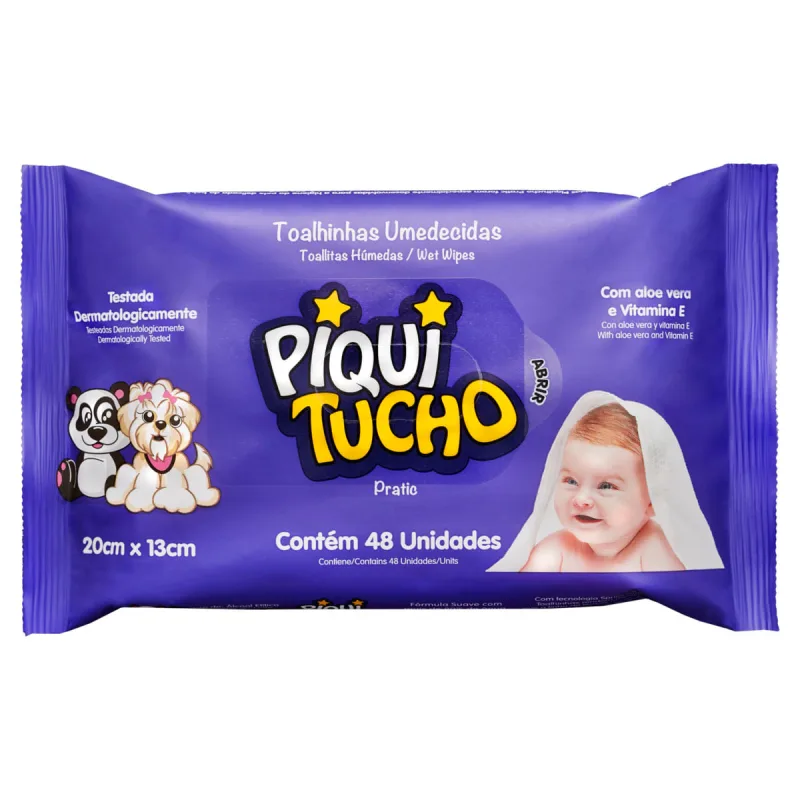 LENCO UMED PIQUITUCHO PRATIC 48UN - Piquitucho - Higiene E Beleza