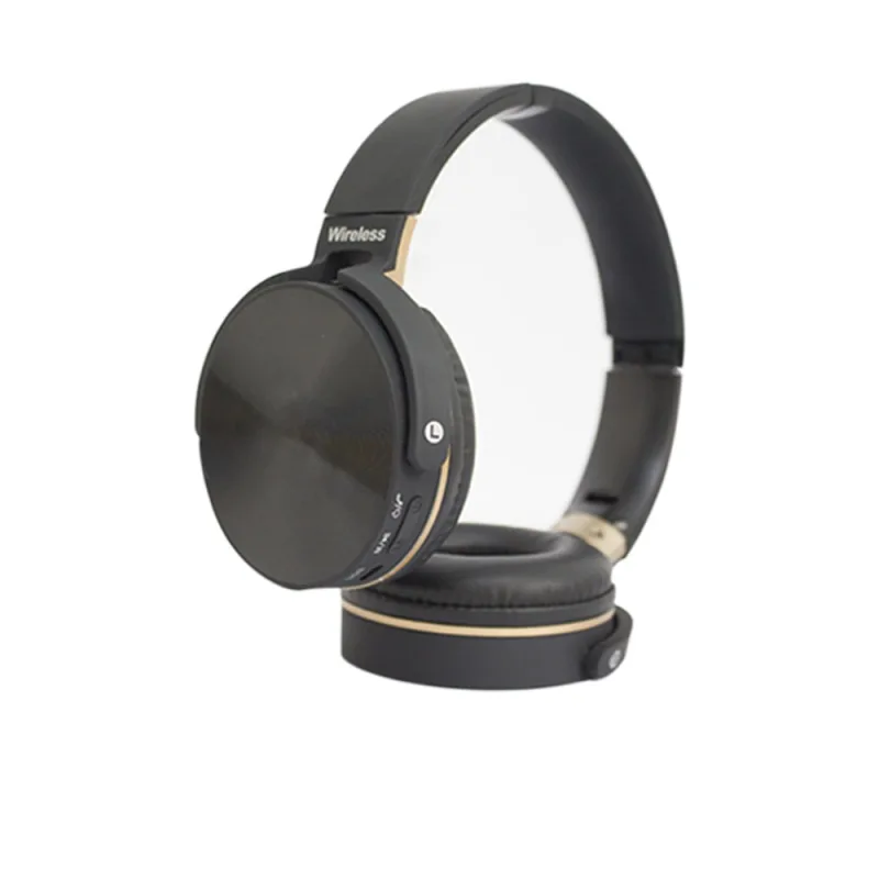 Fone De Ouvido Wireless Bluetooth Headset Microfone Preto - Não Disponível - Computadores E Informática