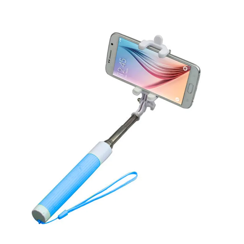 Bastão Pau De Selfie Monopod Para Tirar Self 207-sf Azul