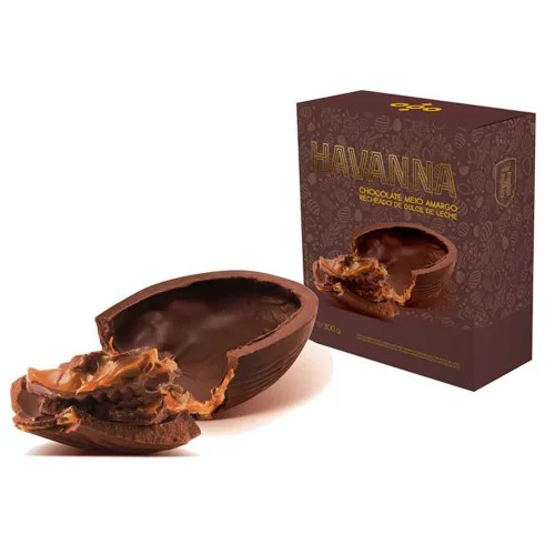 Ovo Pascoa Havanna Meio Amargo 300g - AMARGO