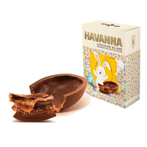 Ovo Pascoa Havana Doce Leite 150g - HAVANA - Mercearia
