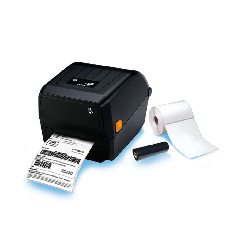 Impressora Zebra ZD220 com Ribbon e Etiquetas - Não Disponível - Computadores E Informática