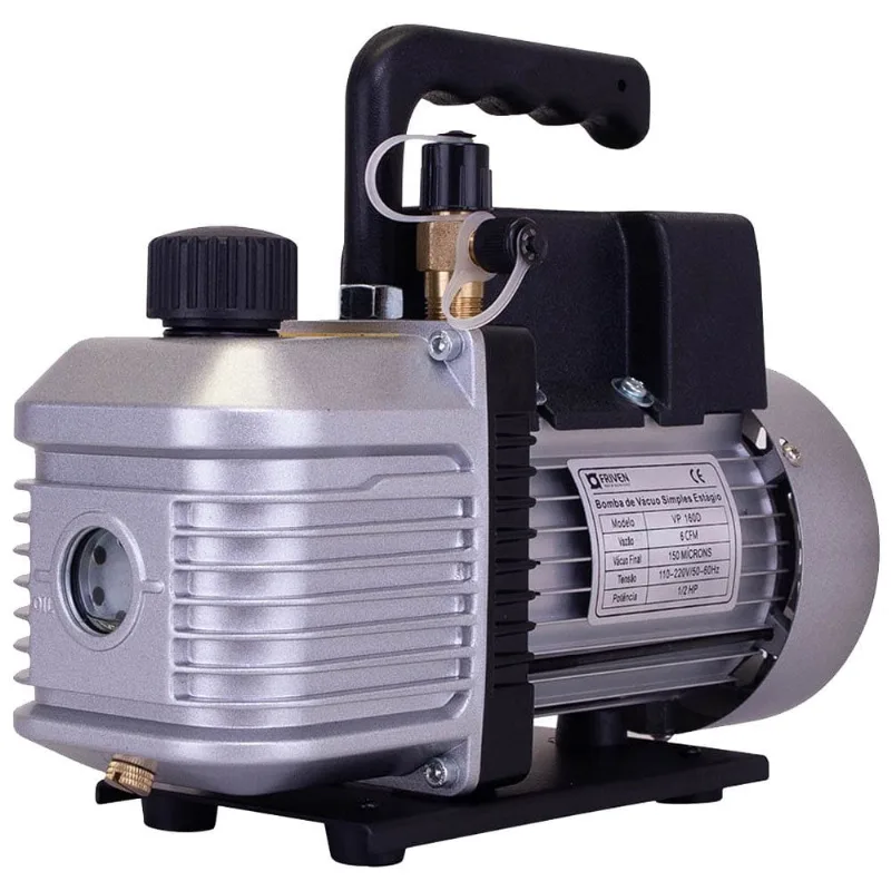 Bomba De Vácuo Friven 6 CFM Estágio Simples VP160 170L/Min (MP)