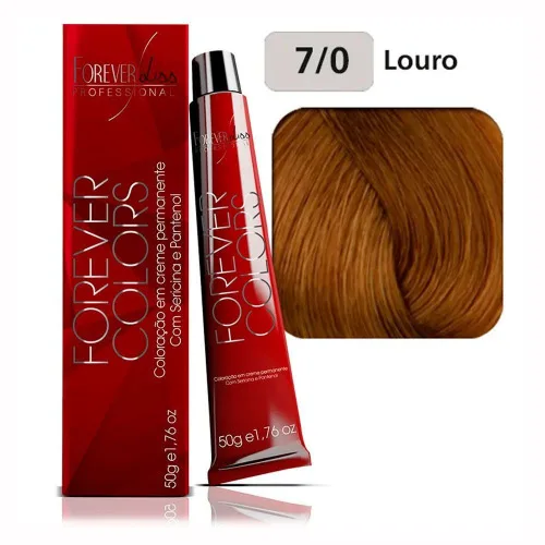 Tintura Forever Colors Louro 7.0 50g - FOREVER