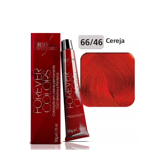 Tintura Forever Colors Louro Esc Verm Cobr 66.46 50g - FOREVER