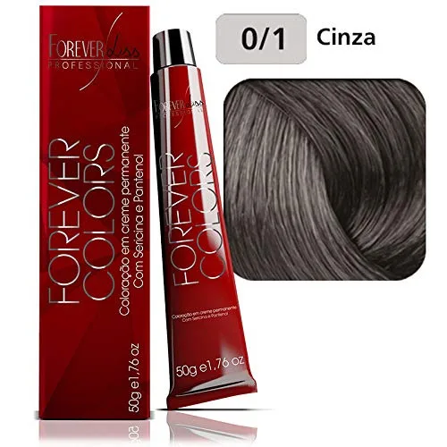 Tintura Forever Colors Cinza 0.1 50g - FOREVER LISS - Higiene E Beleza