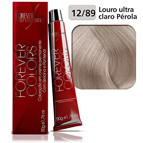 Tintura Forever Colors Louro Claro Perola 12.89 50g - FOREVER LISS