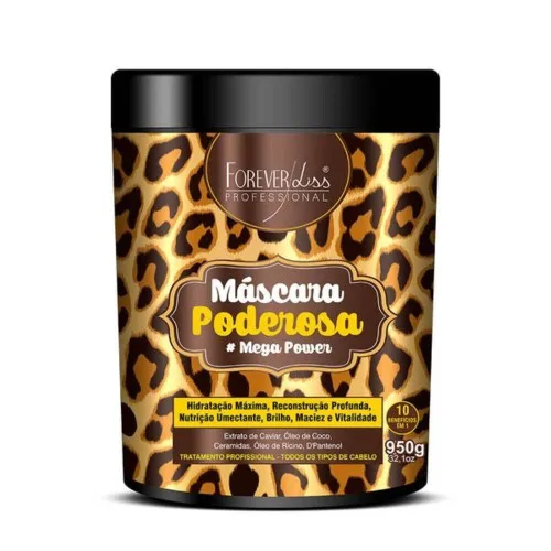 Forever Liss Poderosa Mascara 950g - FOREVER LISS - Higiene E Beleza