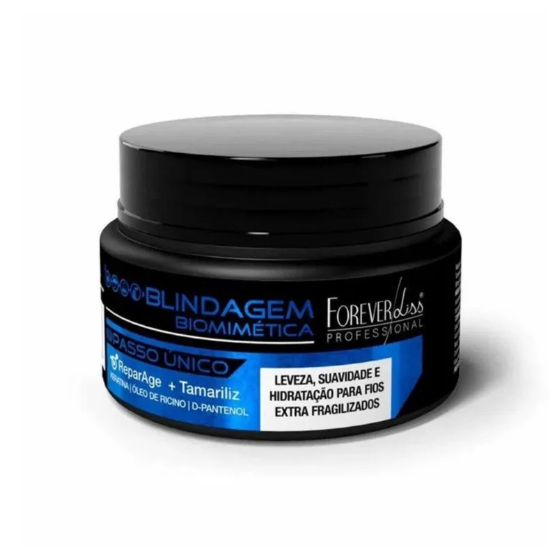 Forever Liss Mini Máscara Blindagem Capilar Biomimetica 40g