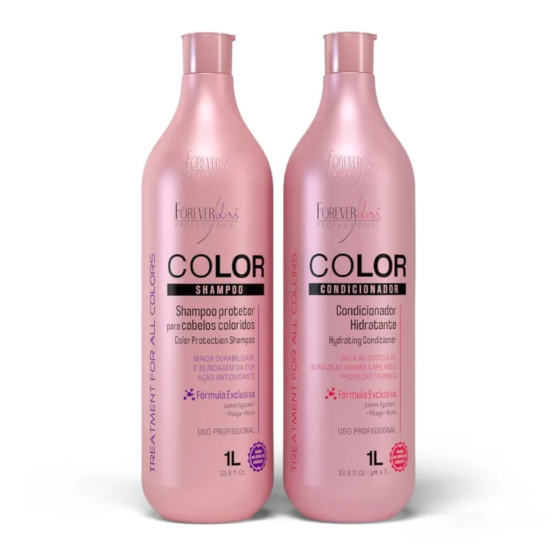 Kit Proteção da Cor Shampoo 1L e Condicionador 1L