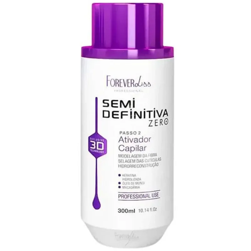 Realinhamento Capilar Forever Liss Profissional Semi Definitiva 300ml (MP)