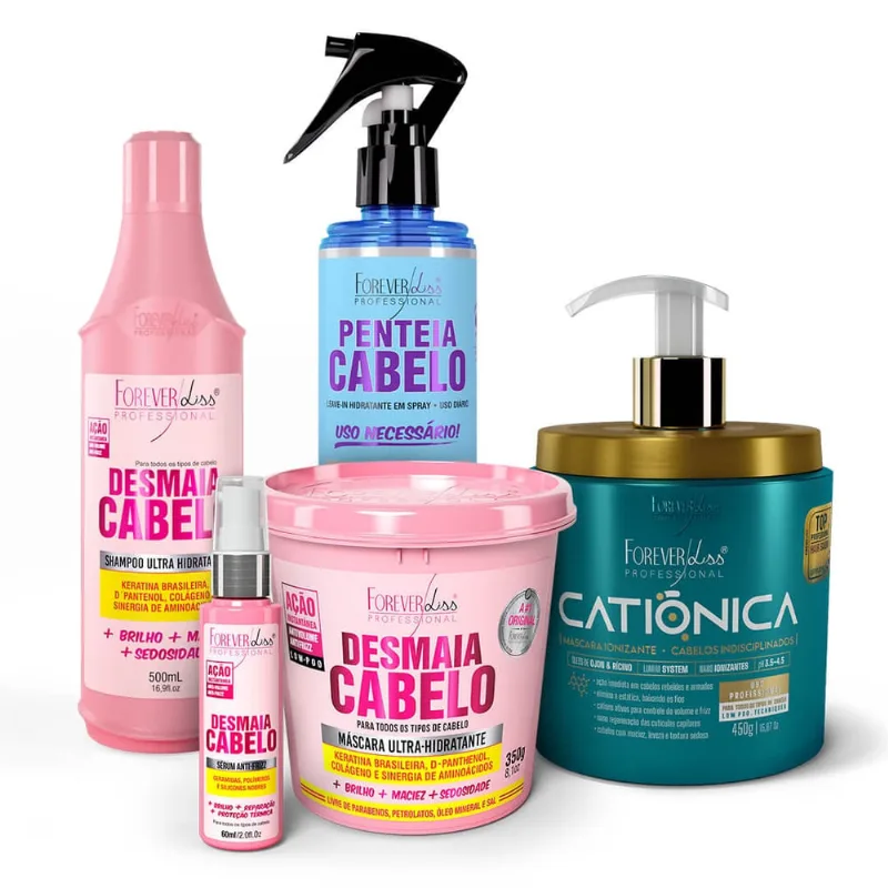Kit Anti Frizz Completo Forever Liss