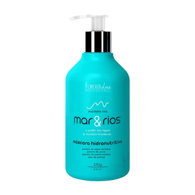 Máscara Capilar Hidronutritiva 250g Mar&Rios Forever Liss
