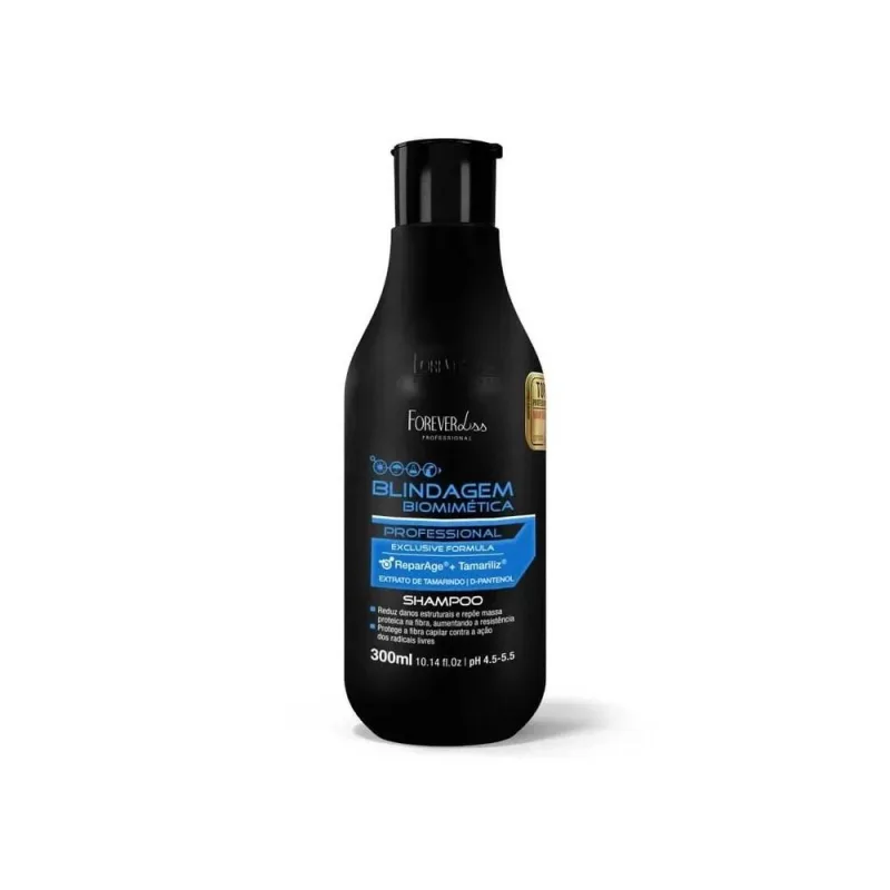 Forever Liss Blindagem Capilar Shampoo 300ml - Forever Liss - Dermo E Beleza