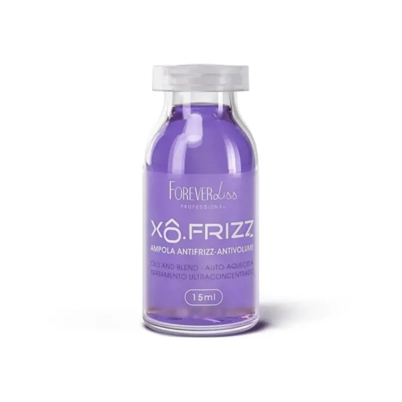 Ampola Forever Liss Xô Frizz Antifrizz 15 ml - Forever Liss - Ampola Capilar