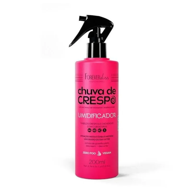 Forever Liss Umidificador Chuva De Crespo 200ml