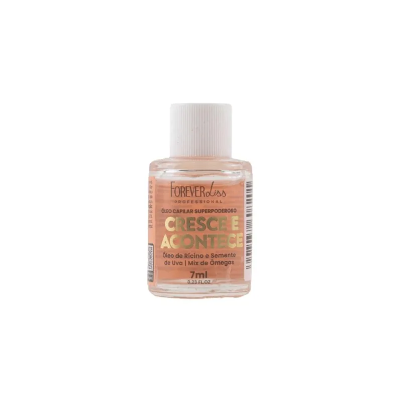 Oleo Capilar Forever Liss Cresce e Acontece 7 ml - Forever Liss - óleo Para Cabelo