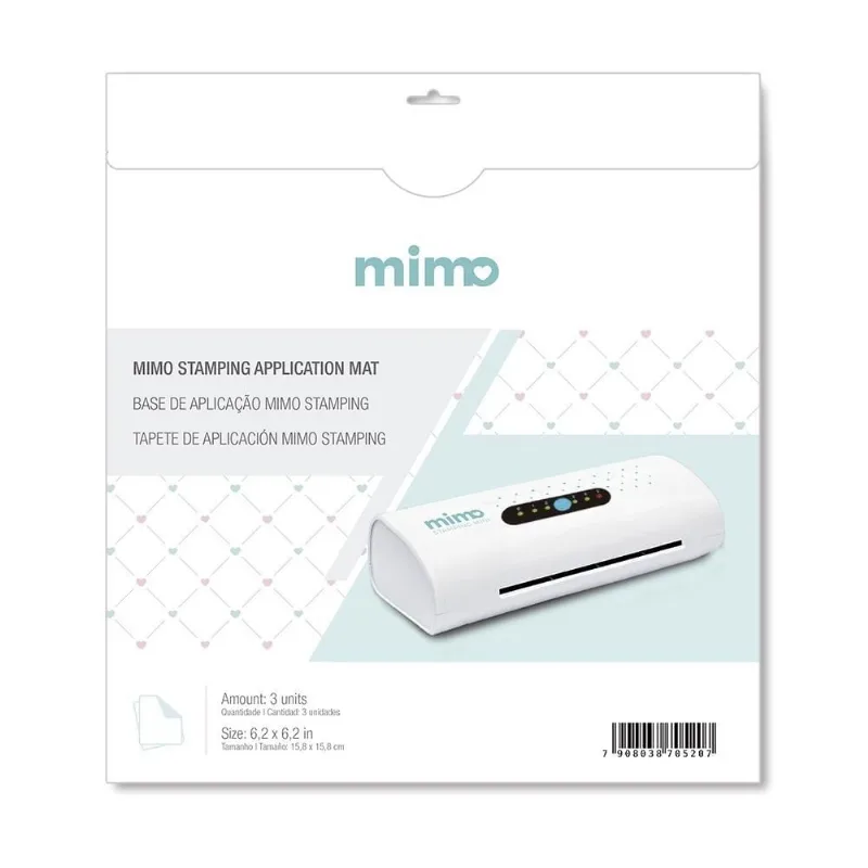 Base de Aplicação Mimo Stamping Mini - 3 Unidades
