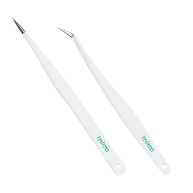 Kit Com 2 Pinças De Precisão Mimo