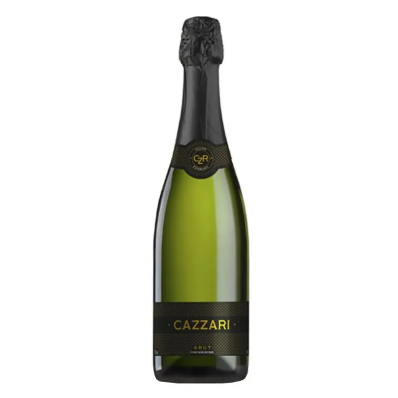 Espumante Brasileiro Cazzari Brut Chardonay Pinot Riesling Branco 750ml